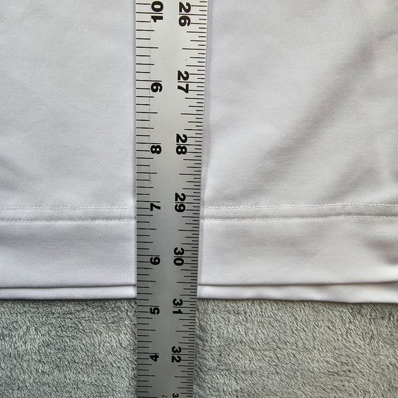 FootJoy Golf Polo Men's Large White CPG Monogram Embroidered Sombrero on Sleeve‎ - Picture 5 of 9